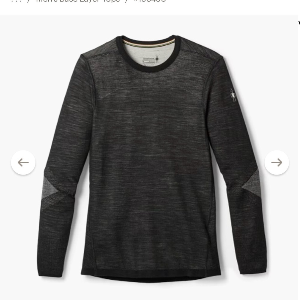 Smartwool Intraknit Thermal Merino Crew Base Layer Top - Men’s